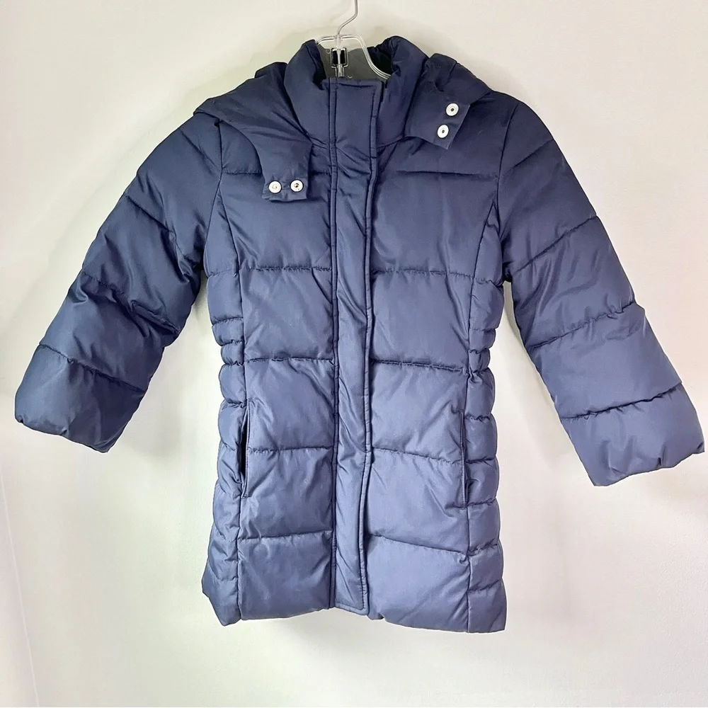 GAP Kids Primaloft Navy Puffer Coat
